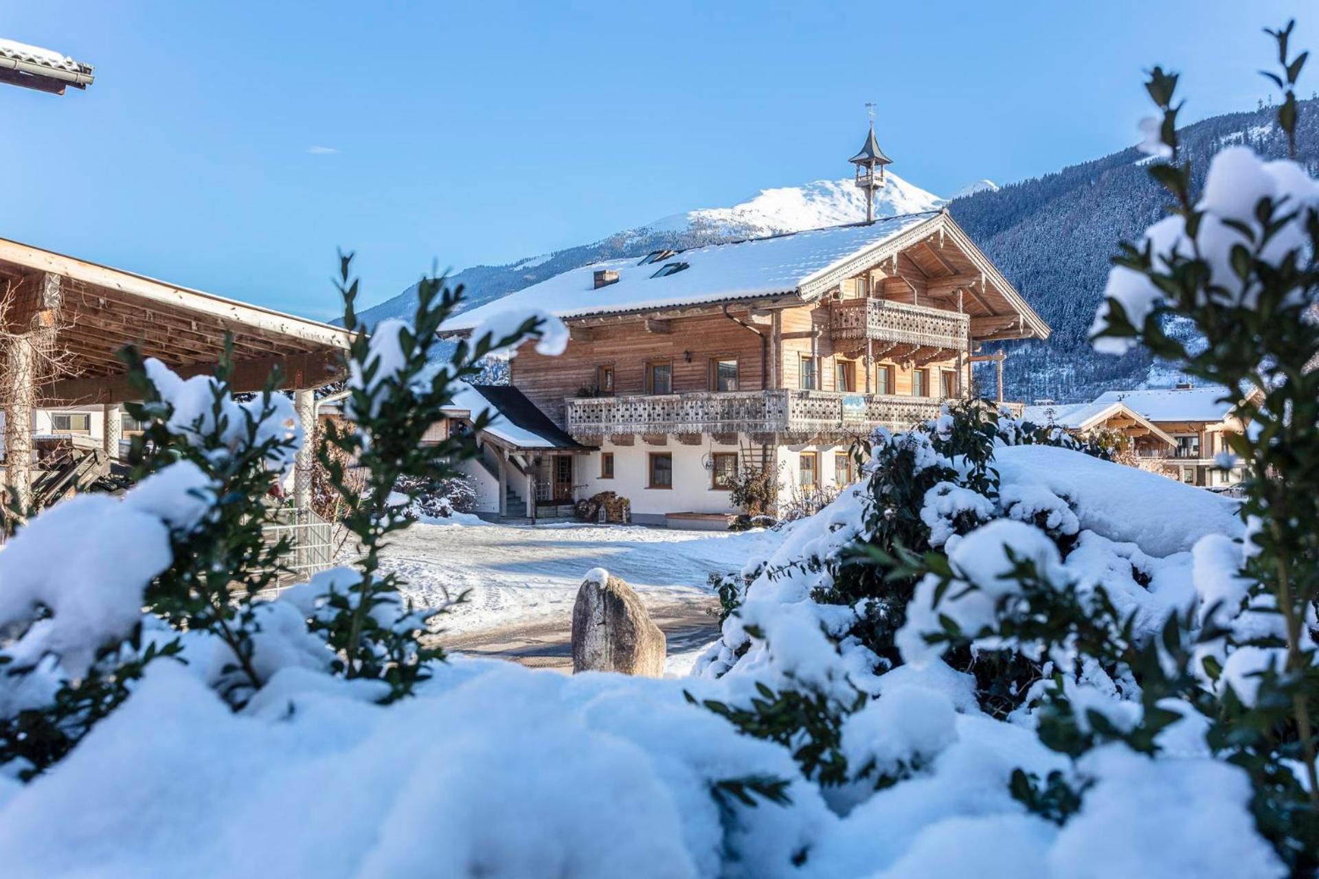 Ferienwohnungen Am Biobauernhof Lahner Bramberg am Wildkogel Eksteriør billede