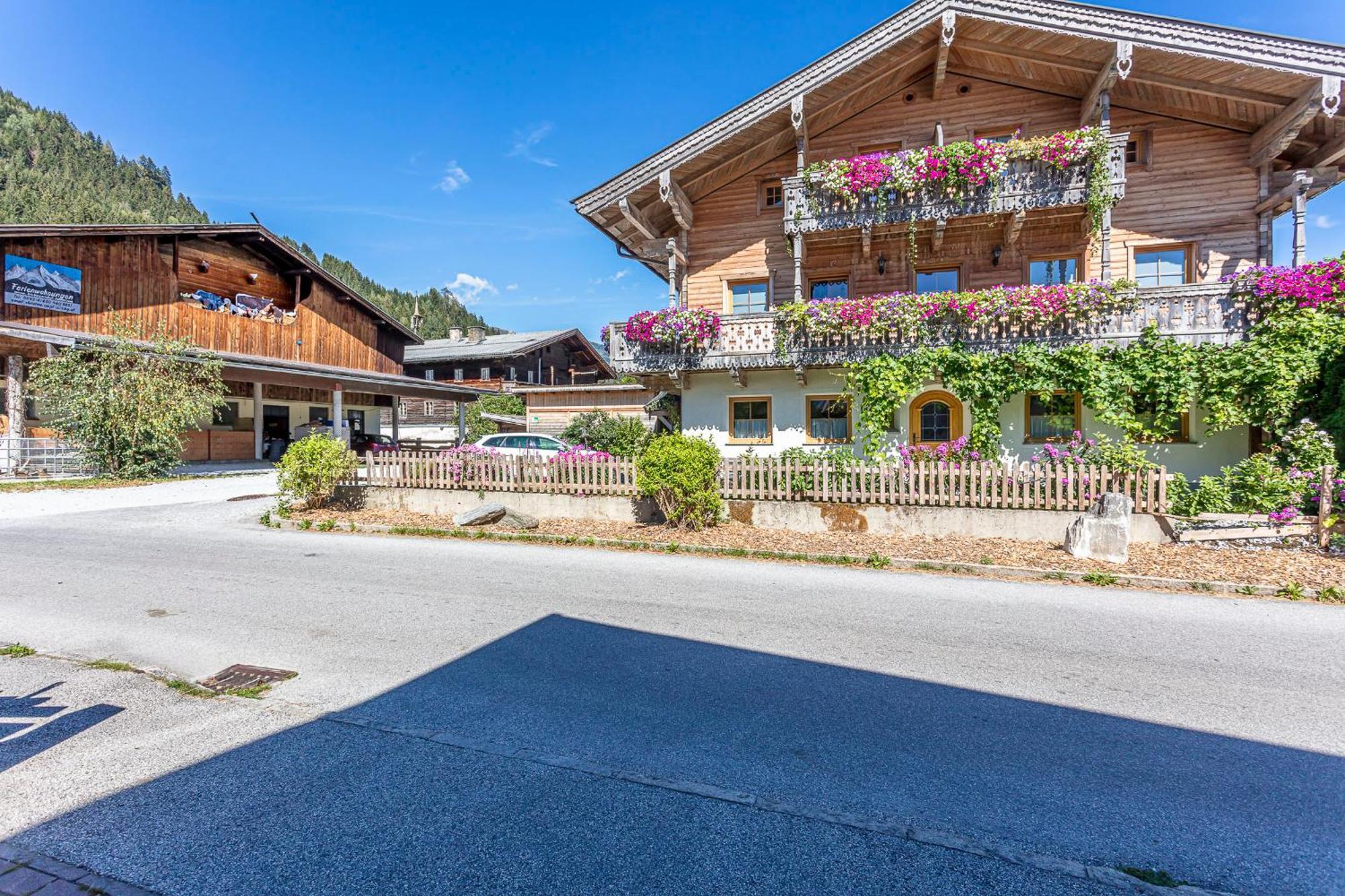 Ferienwohnungen Am Biobauernhof Lahner Bramberg am Wildkogel Eksteriør billede
