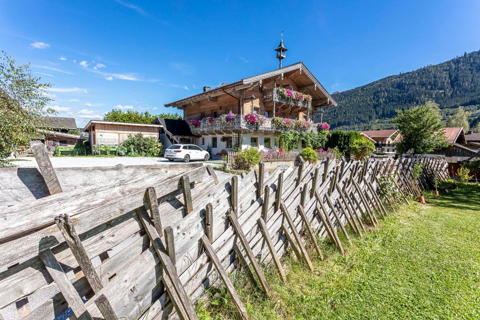 Ferienwohnungen Am Biobauernhof Lahner Bramberg am Wildkogel Eksteriør billede