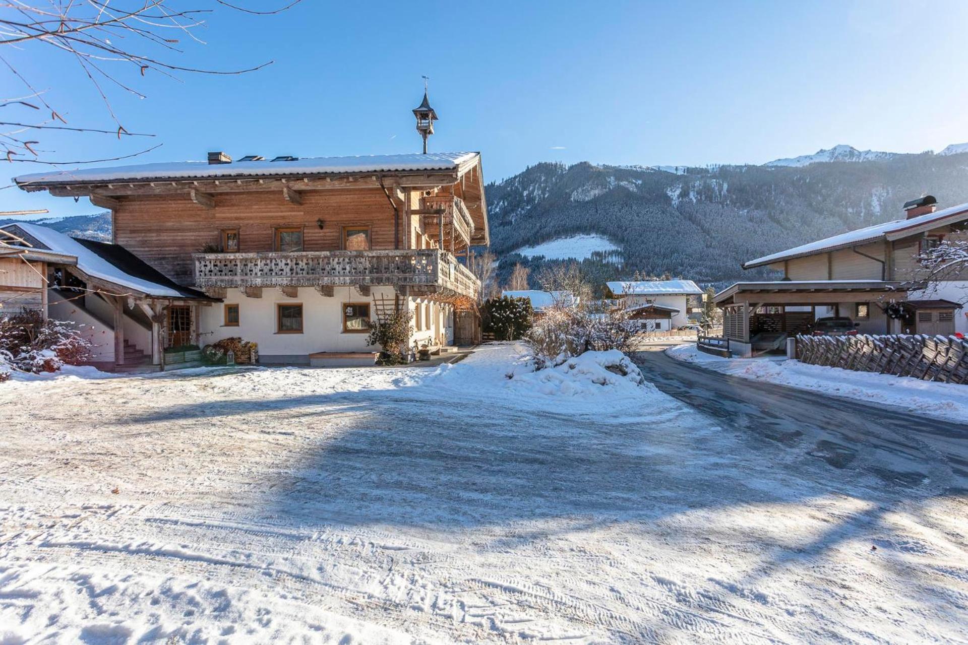 Ferienwohnungen Am Biobauernhof Lahner Bramberg am Wildkogel Eksteriør billede