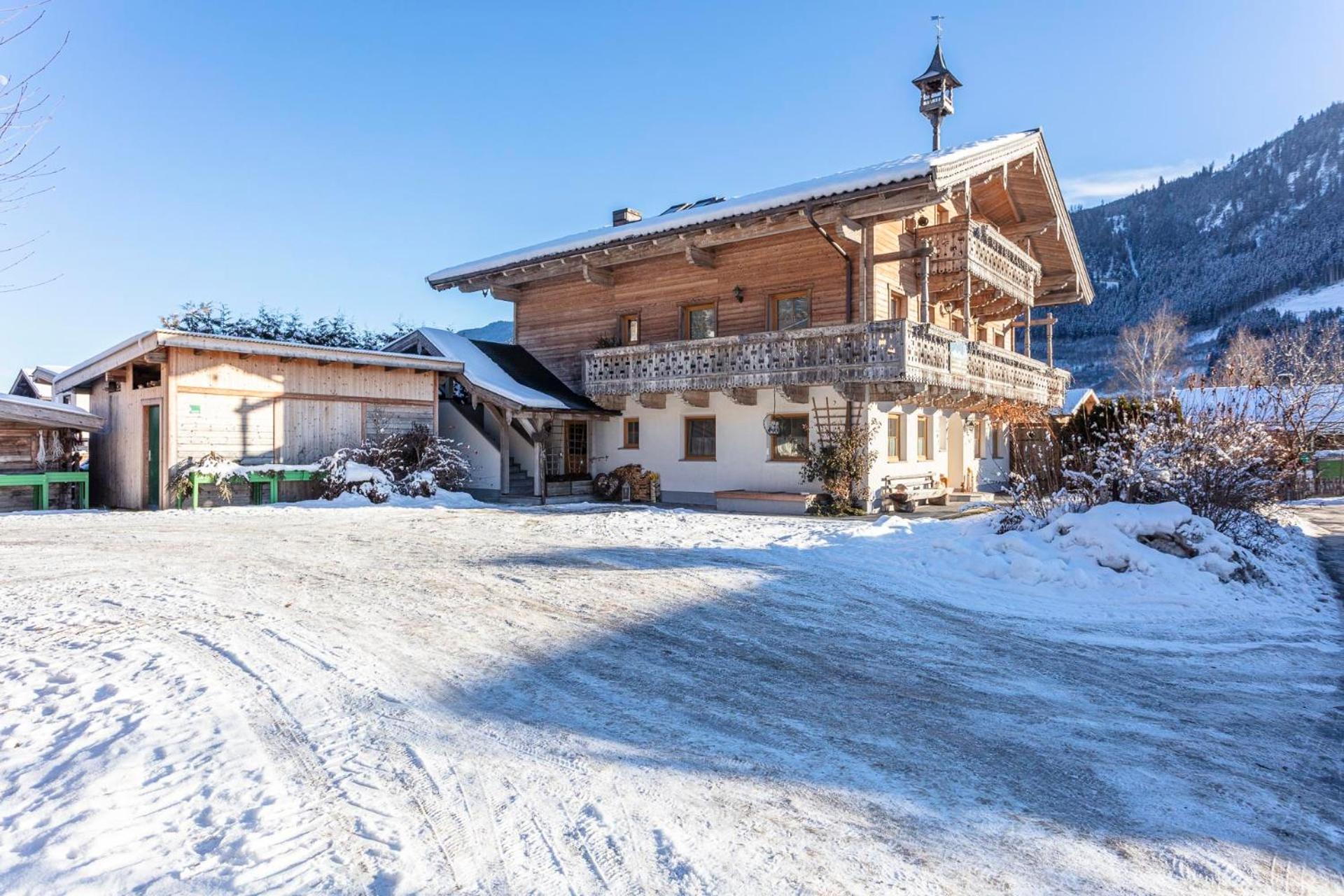 Ferienwohnungen Am Biobauernhof Lahner Bramberg am Wildkogel Eksteriør billede